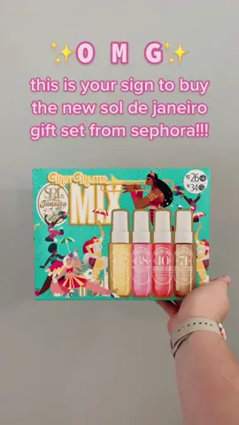 if you’re seeing this, run to your nearest @sephora for this @Sol de Janeiro gift set!!! 🛍✨ #sephora #sephorafinds #sephorafinds2022 #sephorafavorites #sephorafavs #soldejaneiro #soldejaneriospray 