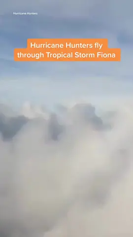 The #HurricaneHunters released this #timelapse of their mission through #TropicalStormFiona on September 15. The storm is expected to bring heavy #rain to #PuertoRico. #tropicalstorm #flying #clouds 