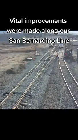 While most were enjoying the Labor Day holiday weekend, our crews were performing vital #railroad and crossing improvement work along our San Bernardino Line between the cities of Irwindale and San Bernardino. The work included turnout replacement which provides new sections of track that allow trains to travel from one line of track to another. Here's footage of their efforts that weekend. We thank our riders for their patience and, of course, we apologize again for the inconvenience. #thankyou #laborday #laborers #railfan #rail