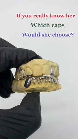 What would she choose? DM us for prices on all these styles  #fyp #foryou #unlimitedhpink #grillz #grillzinlondon #torontogrillz 
