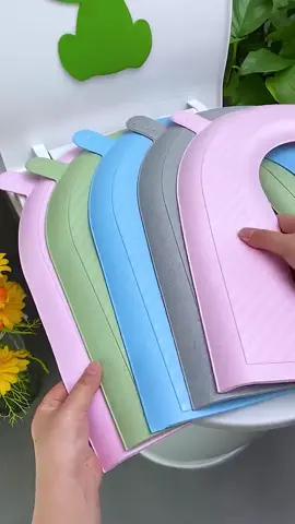 Self contained handle waterproof foam toilet mat, four season universal washable non ice adhesive silicone toilet mat#fyp