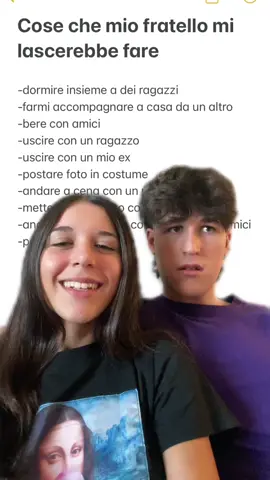 Cose che mio fratello mi lascerebbe fare🥳