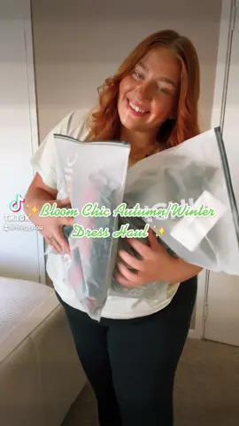 The quality and material of these @BloomChic dresses is unreal, im obsessed 😍!! Use code MEGANMACKENZIE15 for money off 💰 #bloomboldy #bloomchic #bloompartner #fyp #plussize #plussizefashion #OOTD #autumnfashion 