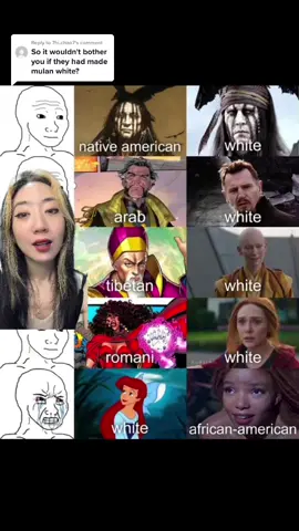 Replying to @7hi.chao7 #disney #littlemermaid #whitewashing #culturalappropriation  #greenscreen 