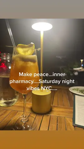 Make peace #inner pharmacy#NYC vibes #still summer #22nd equinox #letshitgo #make room to receive #blessings 