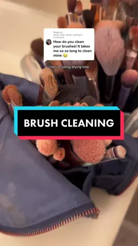 Replying to @dont_look_back_audrey depending on my work week, I will wash my brushes once or twice a week! #bayareamua #khmermua #bayareamakeupartist #bridalmakeupartist #boudoirmakeup #sfmakeupartist #sacramentomakeupartist #napavalleymakeupartist #bayareawedding #cleaningbrushes #howtocleanbrushes #makeupbrushes #promuatips 