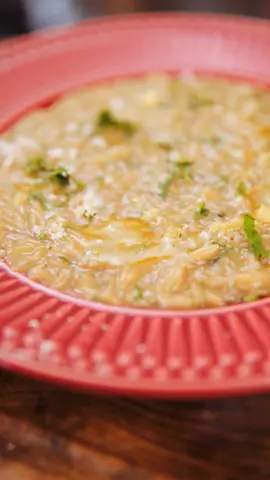 Risoni de Cebola Caramelizada 🤌❤️ #caldosdavozzi #receita #caldos #risoni 