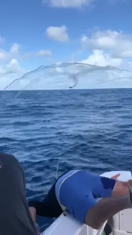 Luckily the net went further than he did! 😂 #fishing #fyp #fail #failarmy #LikeAMonarch 