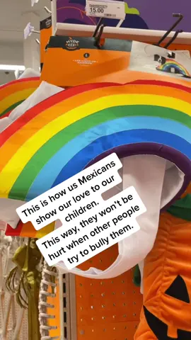 I really didn’t know it was for dogs #target #halloween #rainbow #LoveIsLove #nohate #bekind #showinglove #mexican #mustbemexicantounderstand 
