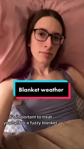 I am become cozy. #fuzzyblankets #LikeAMonarch #fallweather #gay #blanketlife #blanket 