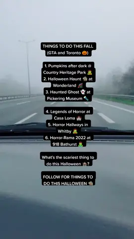 #falldateideas for someone who loves #halloween 🎃 #torontothingnstodo #thingstodotoronto #hauntedhouse #canadawonderland2022 #fearfest #halloweenhaunt #tandemexperiences #tandemdates