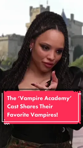 The #VampireAcademy cast shares their favorite vampires of all time! #TrueBlood #VampireDiaries #NiklausMikaelson #EricNorthman 