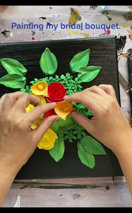 #bridal #bridalbouquet #trending #thickpaintings #3dart #3dartist #3dartwork #3dflowers #acrylicart ##acrylicflowers ##floralpaintings #flowers #pipingflowers #pipingart #pipingpaint #unique #artoftiktok #artvideos #paintingvideos #viralvideos #viralvideo 