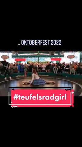 Practice makes perfect! Or almost perfect 😉#Teufelsrad #teufelsradgirl #munich2022 #oktoberfest2022 #bavaria #germany🇩🇪  #dirndl 