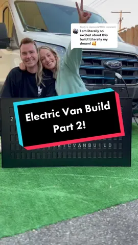 Replying to @diamond2900 it took us 2-3 hours to put on the battens, how long do you think assembling all the VanLab pieces will take?! 🚐⚡️#electricvanbuild #lifeontheroad #vantour #campervanconversion #vanconversion 