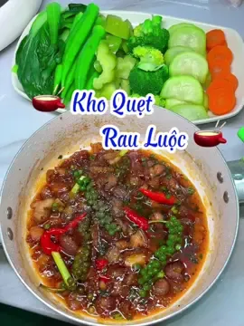 Kho quẹt với rau luộc #xuhuong #LearnOnTikTok #ancungtiktok #tiktokfood #ecomobi 