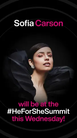 I am honored to join @UN Women at the @UN HeForShe Summit this Wednesday. We need allies to stand for gender equality. Join us, and together we can take a stand for equality.  See you there 🖤 