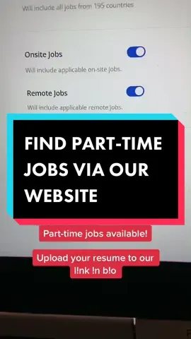 Replying to @Armean Royce Joson looking for a part-time job? upload your resume to l!nk !n b!o 🌎 #epicareer #workfromanywhere #jobsph #onlinejobs #parttimejobs #freelancing #workfromhome #wfh 