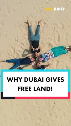 Why Dubai Gives Free Land! #nasdaily #dubai #land #Home #free #fyp 