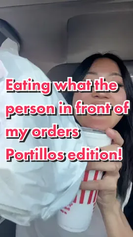 What’s your Portillos order? #fyp #foryou #portillos #mukbang #foodchallenge #orderingwhateverthepersoninfrontofusgot #foodietiktok 
