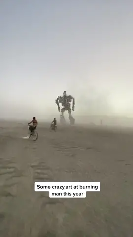 The scale of this thing was crazy, i have more vids of it lmk if you wanna see! #burningman 