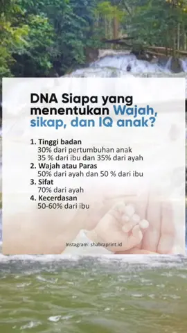 DNA ayah apa ibu nih...???? #fyp #beranda #keluargasehatindonesiakuat #dna
