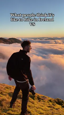 The reality of hiking in ireland 😂😂😂