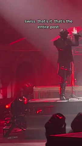 everything he does is so hot and for what #ghost #thebandghost #ghostbc #ghoul #namelessghoul #swissghoul #imperatour #tobiasforge 