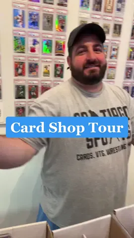 Card Shop Tour 🚨👀 #sportscards #cardshop #tradingcards #cardtok 