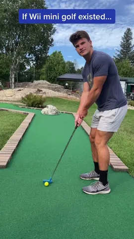 10 strokes later…⛳️ #fypシ #viral #funny #wii #wiisports #wiigolf #golf 