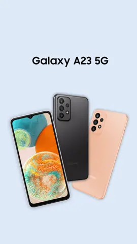 Experience AWESOME 5G within reach! Introducing Samsung Galaxy A23 5G — packed with awesome features to help you achieve your awesome goals. Tap the #yellowcart now to check out the AWESOME Samsung #GalaxyA23 5G. #AwesomeIsForEveryone #Samsung