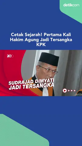 Hakim Agung Sudrajad Dimyati ditetapkan tersangka kasus suap pengurusan perkara di Mahkamah Agung. Penetapan ini merupakan pertama kalinya KPK menangkap hakim agung. #tiktoknews #idbreakingnews #kpk #hakim #detikcom #fyp 