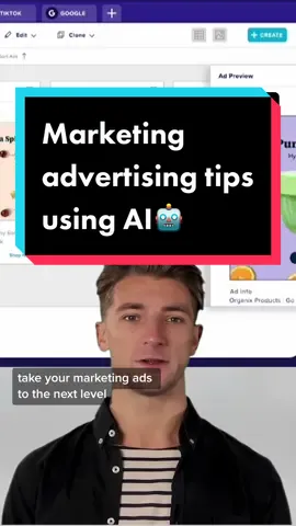 marketing advertising tips using AI🤖 #ai #marketing #marketingtips #marketingadvertising #advertising 