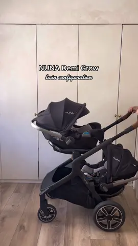 after making long lists of pros and cons between all of the stroller brands, this was our final decision! looks were definitely one of the deciding factors because Nuna products are just soooooo pretty 😍 #babyessentials #carseats #firsttimemom #nunastroller #twinmom #diditwins 