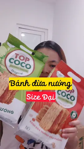 Bánh dừa nướng Topcoco siêu to. hàng chuẩn xuất khẩu. #banhduanuong #dacsanquangnam #anvatdacsan #dua #anvat #ancungtiktok #fyp #VoiceEffects 