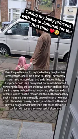 Fathers, know that girls are precious, so cherish them, and treat them with gentleness and love ❤ 
