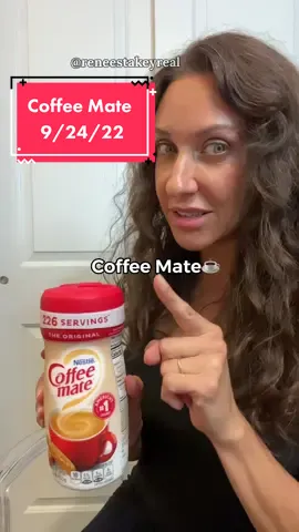Coffee Mate☕️#reneestakey #veganfortheanimals #friendsnotfood #vegan2022 #veganlife #veganaf #vegantiktok #veganteacher #coffeemate #vegan101 #coffeecreamer