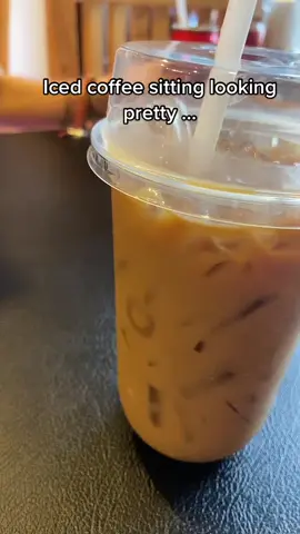 The noise🤤I’m the most annoying iced coffee drinker #asmr #asmrsounds #icedcoffee #coffee #fyp 