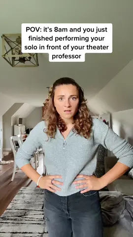 Was that a necessary comparison? #theater #theaterprofessor #actingclass #theatertiktok #theater #musicaltheater 