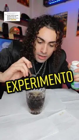 Respuesta a @user8012766562421 El experimento más loco de todos!! 😱 Cts: @Scrappy (gracias scrappy por la ideota jaja) #experimento #ciencia #cocacola #humor #troll #ivomagia 