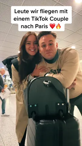 Mit welchem TikTok Couple fliegen wir nach Paris ? ❤️😊 #couple #inlove #trip #paris #fly #fypシ #fy #trending #viral #france #couplegoals #tiktokcouple #checktinsta #insta 