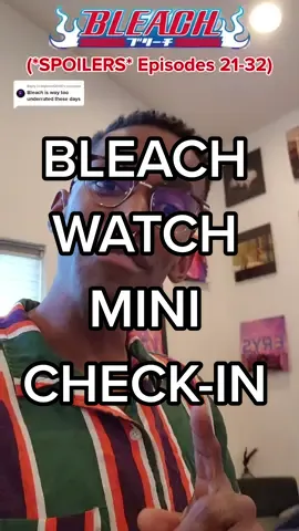 Replying to @bigleond2005 I'm REALLY digging the Soul Society Arc so far! #bleach #bleachanime #soulsocietyarc #renjiabarai #ichigokurosaki #whoachriswhoa 