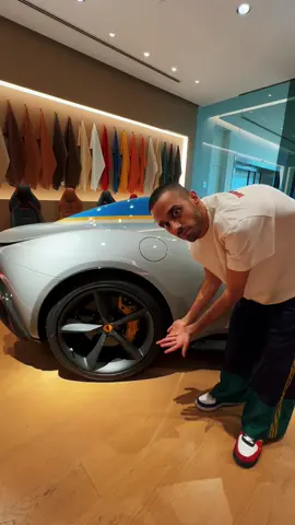 Choosing a Ferrari with @anardreams 🚀