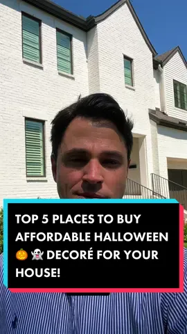 TOP 5 PLACES TO BUY AFFORDABLE HALLOWEEN 🎃 👻 DECORÉ FOR YOUR HOUSE! @AtHomeStores @Hobby Lobby @target @HomeGoods #halloween #shopping #foryou 