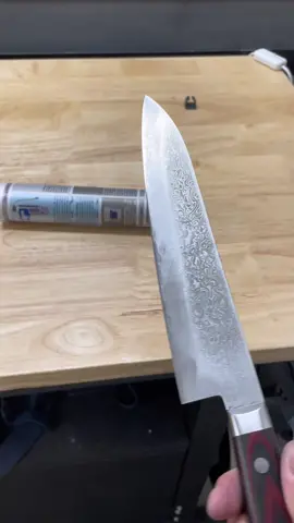 Can your knife do this? 🪚 #tomatosharp #knifesharpening #japaneseknives #satisfying #cheflife 