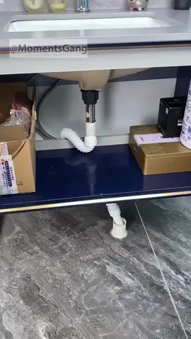 New sink install