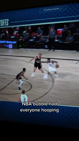 NBA IS BACK THIS WEEK #NBA #three #bubble #basketball #real #sports #app