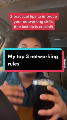 I’m not an expert, but these 3 networking rules have helped me build powerful relationships that helped me reach my career goals #networkingtips #professionaldevelopment 