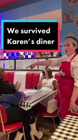 Whatever you do, don’t ask for the manager #birmingham #westmidlands #bigonbrum #karensdiner #karensgoingwild @karensdinerofficial 
