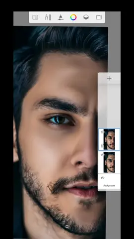 How to retouch your portrait photo || #retouching #skinsmooth #taxture #autodesk #edititng #begainer #learntiktok #tipsandtrick #mobileeditor #editingapps #tutorial #fry #frypage #viral #viralvideo 